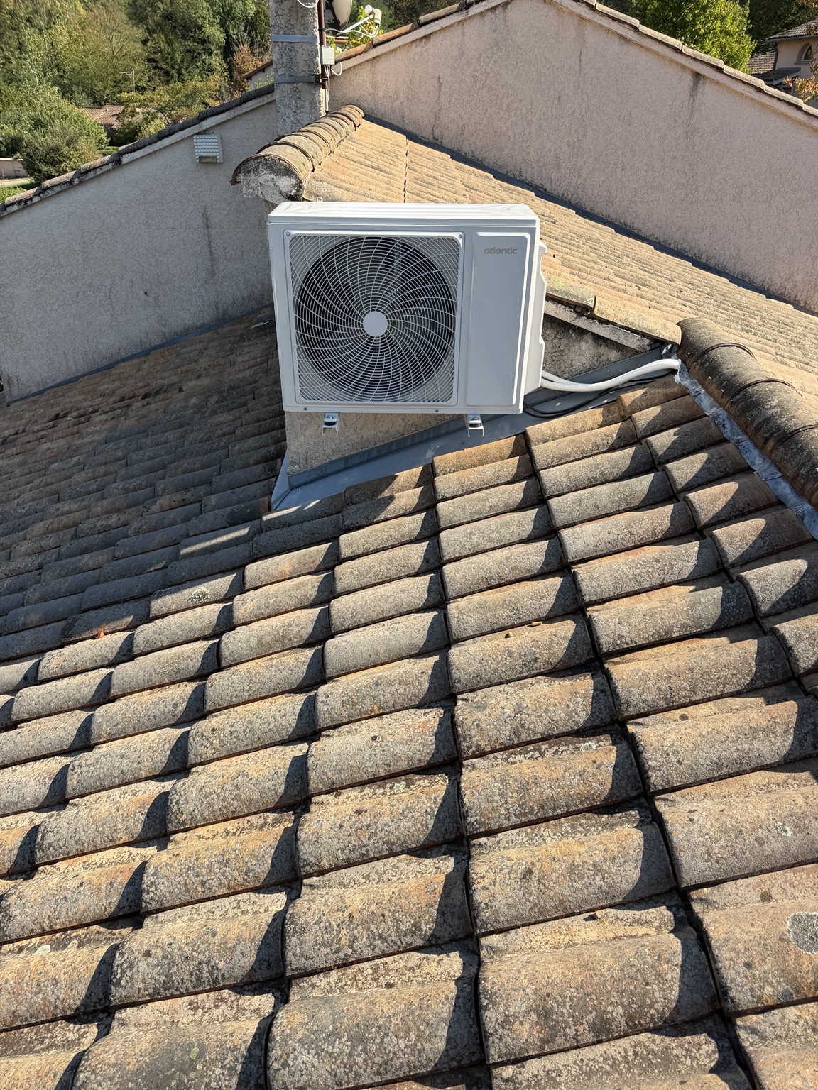 Groupe extérieur Atlantic installé à Chaponnay
